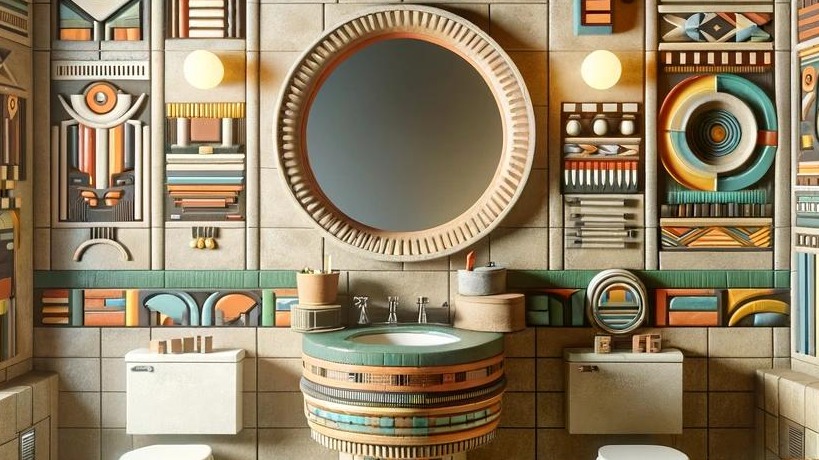 The Soul of Cement: A Journey from Classic to Modern Bathroom Art Clash of Classic and Modern: From the 19th to the Early 20th Century
