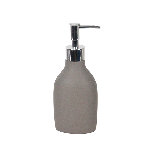 addinggreen EHC4300 Cement Bathroom Accessories Set 4-Piece | OEM Soap Dispenser Tumbler Toilet Brush Holder Wholesale